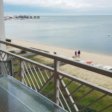 T2 1Ere Ligne Loggia Vue Mer 180 ° Parking Arcachon Luaran gambar