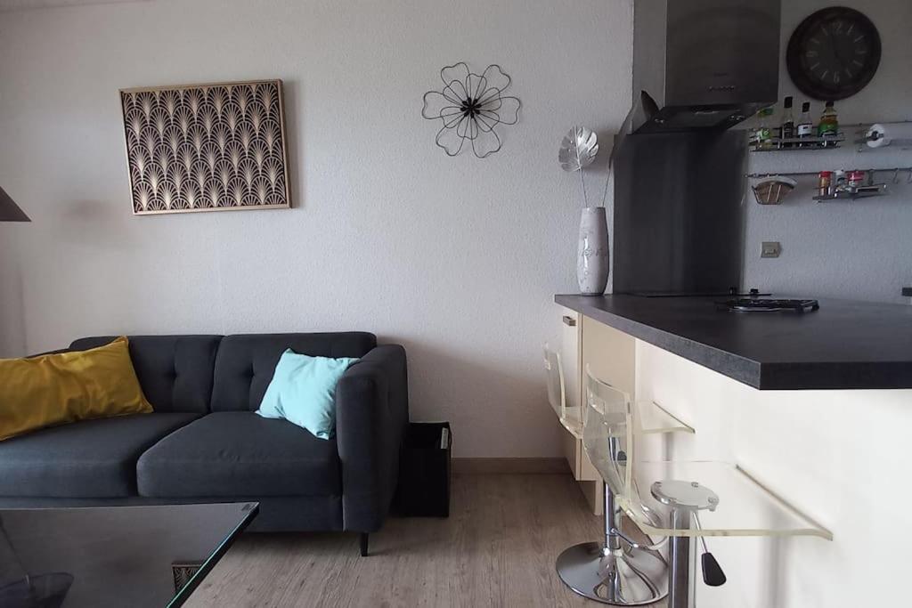 T2 1Ere Ligne Loggia Vue Mer 180 ° Parking Arcachon Luaran gambar