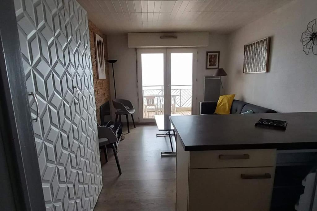 T2 1Ere Ligne Loggia Vue Mer 180 ° Parking Arcachon Luaran gambar