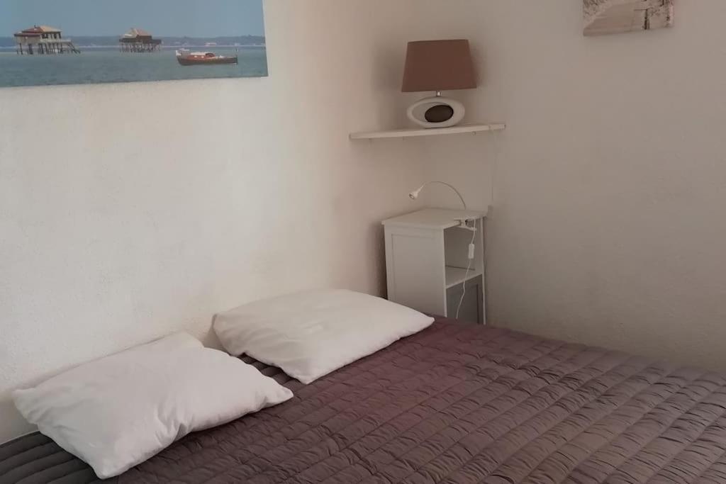T2 1Ere Ligne Loggia Vue Mer 180 ° Parking Arcachon Luaran gambar
