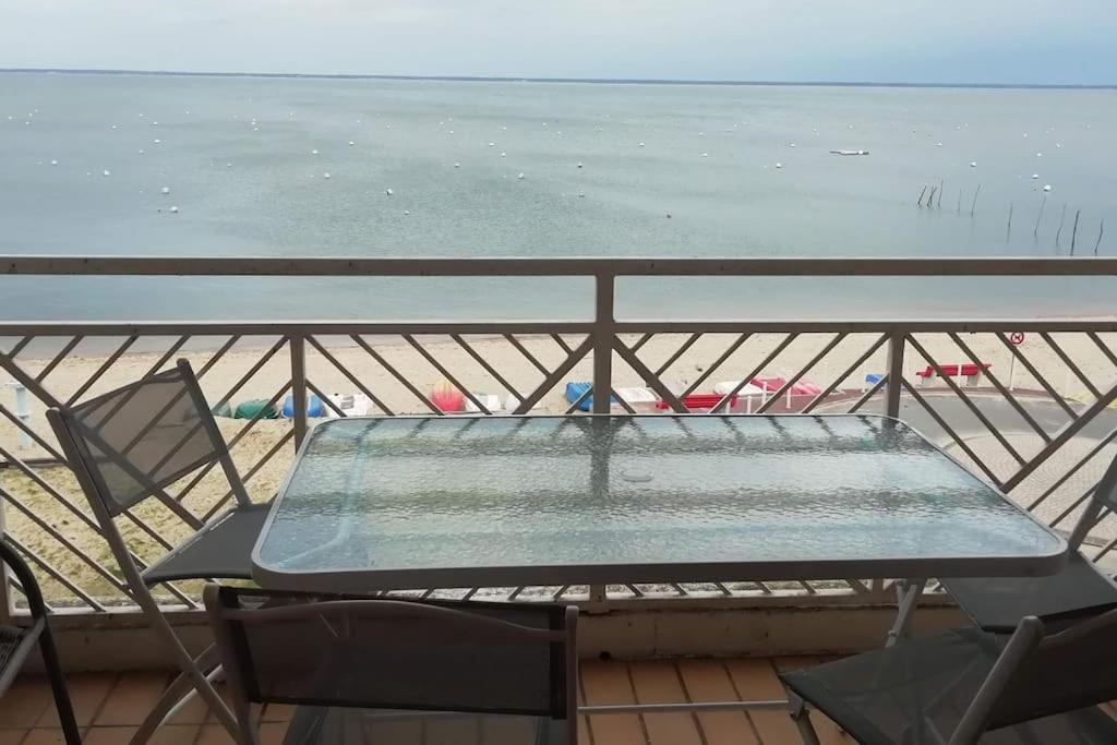 T2 1Ere Ligne Loggia Vue Mer 180 ° Parking Arcachon Luaran gambar