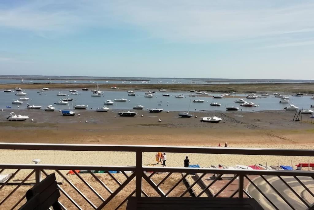 T2 1Ere Ligne Loggia Vue Mer 180 ° Parking Arcachon Luaran gambar